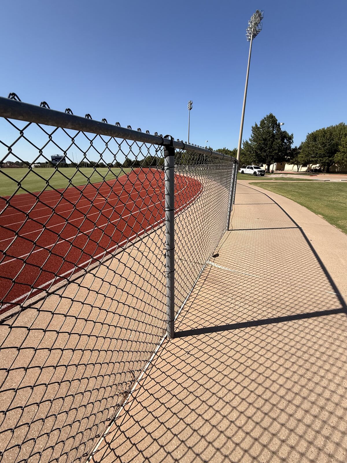 Chain link fence installed in Fort Worth, TX
