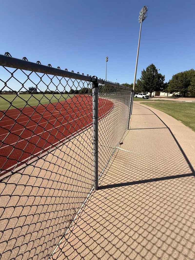 Chain link fence installed in Fort Worth, TX